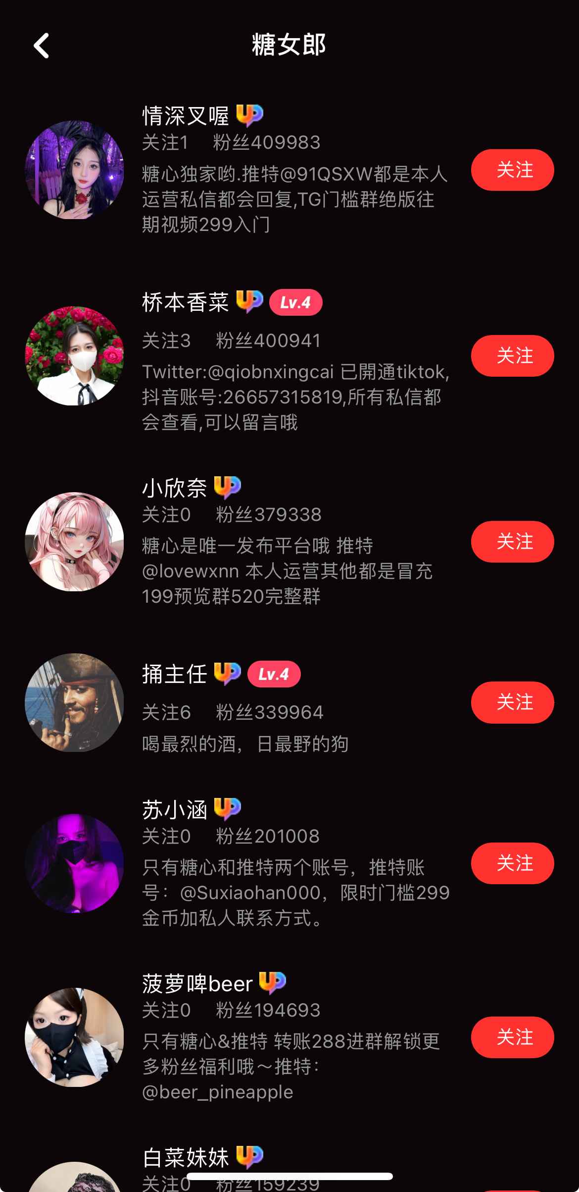 糖女郎专题