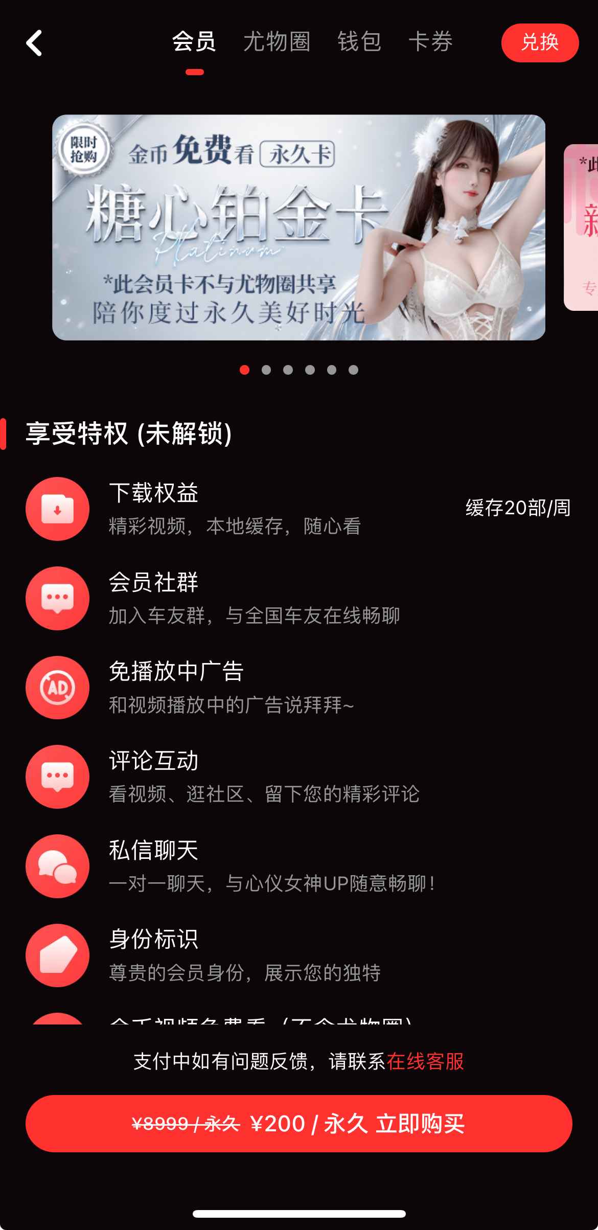 会员服务说明